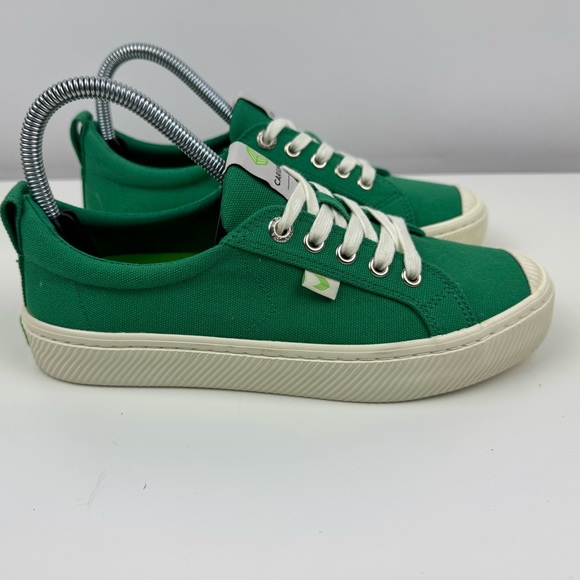 Cariuma Unisex Sneakers - Canvas OCA Low Top Shoes Green WM 7.5/MN 6.5 NWOB - Picture 5 of 11